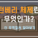 턴베리 체제란 무엇인가? 新 무역질서 알아보기