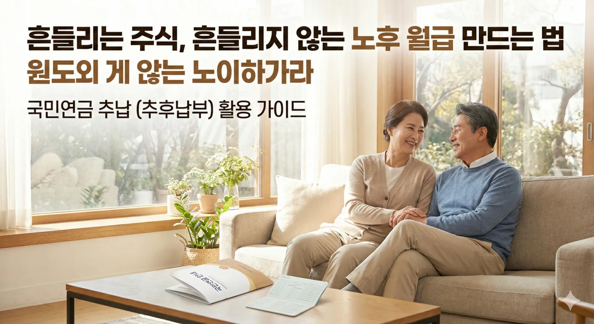 주식보다 낫다? 국민연금 추후납부(추납)가 노후 준비 끝판왕이라 불리는 이유