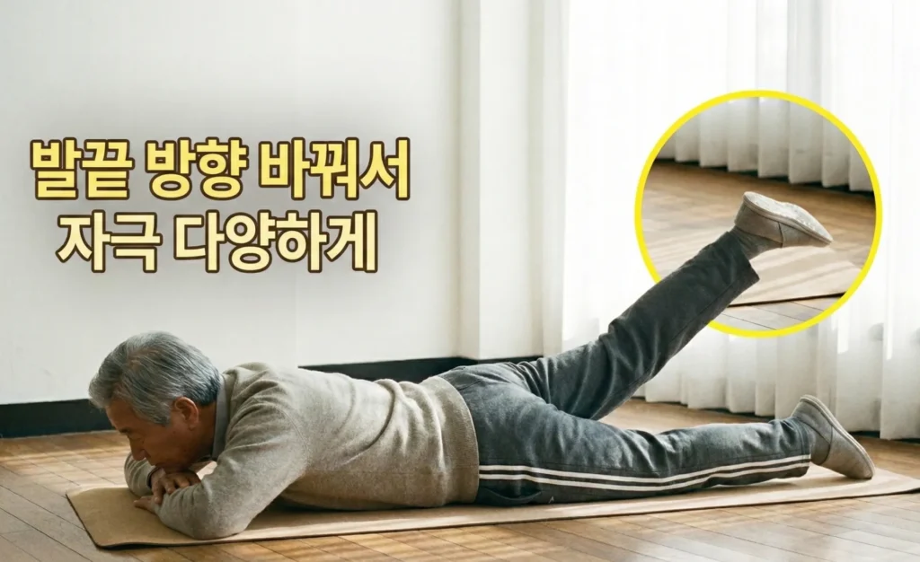 허벅지 근육 강화 운동 동작5