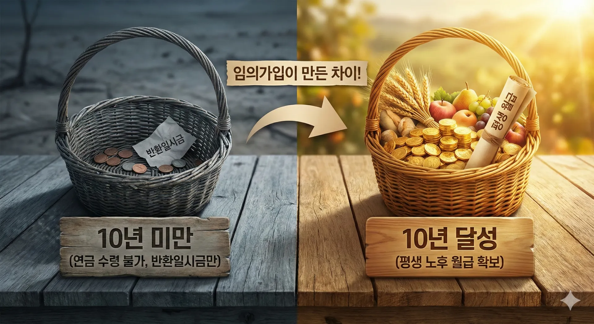 10년 못 채운 50대 필독! 지금이라도 국민연금 임의가입해서 연금 받을 자격 만드는 법